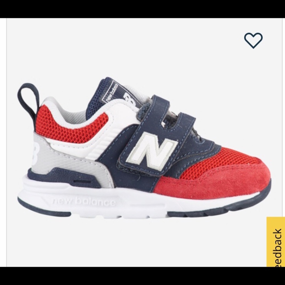 Toddler boy new balance shoes size 7